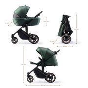 CARUCIOR 3 IN 1 KINDERKRAFT PRIME 2 3IN1 MINK PRO GREEN VIVKSPRIM02GRE300I
