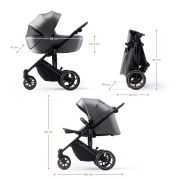 CARUCIOR 3 IN 1 KINDERKRAFT PRIME 2 3IN1 MINK PRO GREY VIVKSPRIM02GRY300I