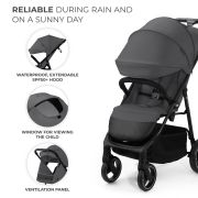 CARUCIOR SPORT KINDERKRAFT TRIG3 GRANITE GREY VIVKSTRIG03GRY0000