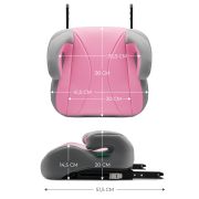 INALTATOR AUTO KINDERKRAFT BOOST, I-SIZE 135-150 CM, ROSE PINK VIVKCIBOO00PNK0000