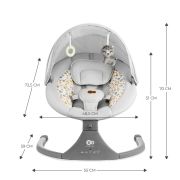 LEAGAN ELECTRIC KINDERKRAFT LUMI 2, LIGHT GREY VIVKBLUMI02LGR0000