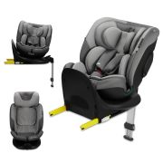SCAUN AUTO KINDERKRAFT I-FIX, I-SIZE 40-150 CM, COOL GREY VIVKCIFIX00GRY0000
