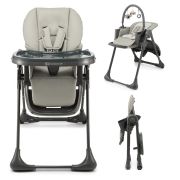 SCAUN DE MASA KINDERKRAFT TUMMIE, PLIABIL, GREY VIVKHTUMM00GRY0000