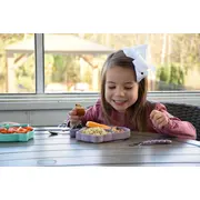 FARFURIE COMPARTIMENTATA DIN SILICON CU VENTUZA, MELII, PISICA VIVML17600