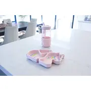 FARFURIE COMPARTIMENTATA DIN SILICON CU VENTUZA, MELII, UNICORN VIVML17300