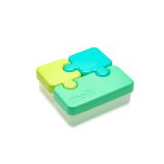 RECIPIENT HRANA BEBE MODEL PUZZLE, MELII, ALBASTRU&VERDE VIVML15100