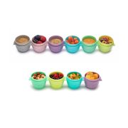 SET 10 RECIPIENTE SNAP&GO, MELII, 6*59 ML + 4*118 ML VIVML11090