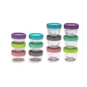 SET 12 RECIPIENT STICLA PENTRU HRANA BEBE, MELII, 6*59 ML + 6*118 ML VIVML16900