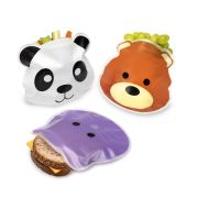 SET 6 BUC PUNGI SANDWICH ANIMAL, REUTILIZABILE VIVML17000