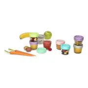 SET 6 RECIPIENTE STICLA PENTRU HRANA BEBE, MELII, 118 ML VIVML16600