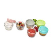 SET 6 RECIPIENTE STICLA PENTRU HRANA BEBE, MELII, 59 ML VIVML16500