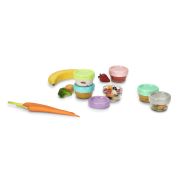 SET 6 RECIPIENTE STICLA PENTRU HRANA BEBE, MELII, 59 ML VIVML16500