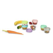 SET 6 RECIPIENTE STICLA PENTRU HRANA BEBE, MELII, 59 ML VIVML16500