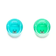 SET 2 PAHARE COPII DESIGN INTERIOR URS, MELII, ALBASTRU&VERDE VIVML13550