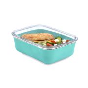 RECIPIENT STICLA 740 ML CU HUSA ANTIDERAPANTA SILICON MELII BLUE VIVML16961