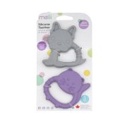 SET 2 JUCARII DENTITIE SILICON MELII MODEL BULLDOG + PISICA VIVML21712