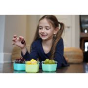 SET 3 RECIPIENTE STICLA 3 160ML CU HUSA ANTIDERAPANTA SILICON MELII BLUE MINT LIME VIVML16951