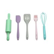 SET 5 PIESE MINI USTENSILE BAKING, MELII, COLORATE VIVML12900