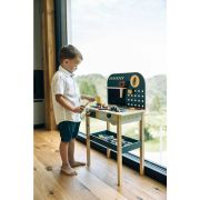 Banc de lucru, Free2Play, My first wooden Work Bench, Cu diverse unelte si accesorii, Pliabil, 55 x 28,5 x 85 cm, 36 luni+, Multicolor BYN85154
