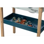 Banc de lucru, Free2Play, My first wooden Work Bench, Cu diverse unelte si accesorii, Pliabil, 55 x 28,5 x 85 cm, 36 luni+, Multicolor BYN85154