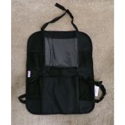Organizator auto, Petite&Mars, Cu suport pentru tableta, Cu multiple buzunare, Black BYN849900