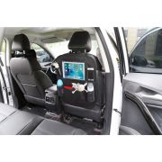 Organizator auto, Petite&Mars, Cu suport pentru tableta, Cu multiple buzunare, Black BYN849900