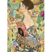 PUZZLE TREFL 1000 ART COLLECTION GUSTAV KLIMT DOAMNA CU EVANTAIUL VIV93756
