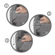 Patut pliabil kidwell blissy lift - gray edeedilotubli01a3