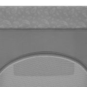 Patut pliant, Lionelo, Jasmin Easy Fold, Pana la 15 kg, Usor de pliat, Cu doua nivele, Cu saltea ergonomica T25, Cu intrare laterala cu fermoar, 2 roti cu frana, 120 x 60 cm, Conform cu EN 716, 0-36 luni, Gri BYNLO-JASMIN_EASY_FOLD_GREY_STONE