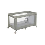 Patut pliant, Lionelo, Stefi, Cu un nivel, Cu intrare laterala cu fermoar, 2 roti, 120x60 cm, Conform cu standardul european de securitate EN 716, Bej BYNLO-STEFI_BEIGE_SAND