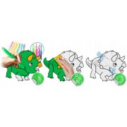 Salteluta de joaca 120 x 92 x 0.3 cm ricokids rk-343 - dino edeedi734402