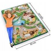 Salteluta de joaca 120 x 92 x 0.3 cm ricokids rk-343 - zoo edeedi734400