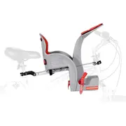 Scaun bicicleta copii SafeFront Clasic, Pozitie montare Centru, 15 Kg si si Casca Protectie XS 44-48 Penguin WeeRide WR09SKPG BBJWR09SKPG_Gri/Rosu
