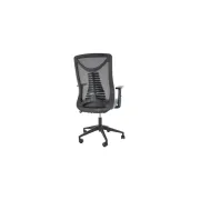 Scaun birou egonomic sl q330r, mesh, respirabil, cotiere reglabile, mecanism inclinare, 110 kg, negru drm10383
