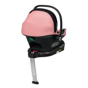 Scoica auto, Lionelo, i-Size Astrid, 0-13 Kg, 40-87 cm, Cu maner si capotina reglabile, Cu protectie laterala avansata, Salteluta confortabila, Testat ADAC, Conform cu standardul european de securitate R129, Roz BYNLO-ASTRID_I-SIZE_PINK_CORAL