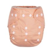 Scutec reutilizabil, Petite&Mars, Universabil, Cleme reglabile pentru a se potrivi cresterii copilului, Moale si delicat, Pentru greutate 3-15 kg, Reduce riscul de iritatie, 0 luni+, Pink BYN935909