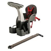 Set Scaun bicicleta copii, Pozitie montare Centru, 15 Kg si Casca Protectie XS 44-48 Police WeeRide WR01SKPL BBJWR01SKPL_Gri