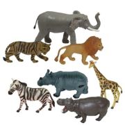Animale salbatice set de 7 figurine - miniland ml25123