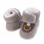 Cizmulite gri imblanite pentru bebelusi - ursulet chf27-1-ci5