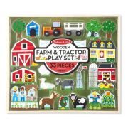 Figurine din lemn ferma melissa and doug md4800