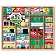 Figurine din lemn orasul meu - melissa and doug md4796