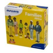 Figurine familie africana miniland ml27396