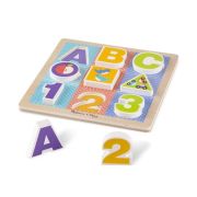 Puzzle cu piese mari pentru belelusi melissa and doug md1899