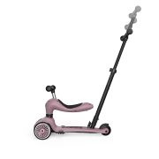 Trotineta Copii Cu Sezut Si Maner, Transformabila 3in1, Highwaykick 1 Push And Go Wildberry, 1-5 Ani, Pana La 50 Kg, Scoot  Ride Pjb69
