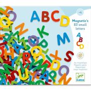 Joc cu magneti 83 litere colorate, djeco dj03101