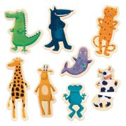Joc cu magneti animale amuzante, djeco dj03111