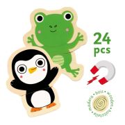 Joc cu magneti animale prietenoase, djeco dj03118
