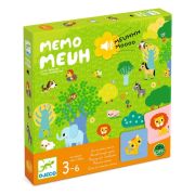 Joc de memorie cu sunete memo meuh, djeco dj08482