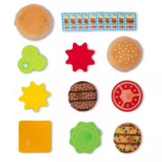 Joc educativ de stivuire si potrivire burgerul gigant md32402