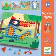 Joc educativ mosaic rigolo, djeco dj08136